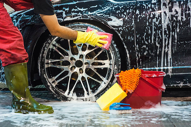 Car wash bay